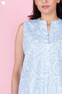 Cambric Cotton Co-Ord Set In Floral Block Print